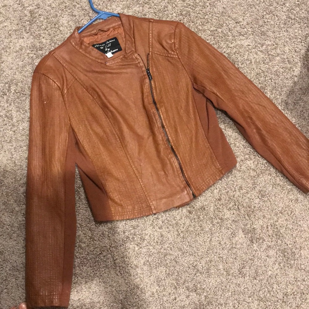 Leather jacket